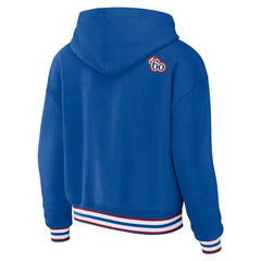 NFL Buffalo Bills WEAR by Erin Andrews Women's Lace-Up Pullover Hoodie