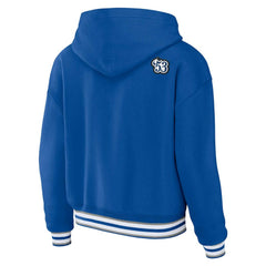 NFL Indianapolis Colts WEAR by Erin Andrews Women's Plus Size Lace-Up Pullover Hoodie