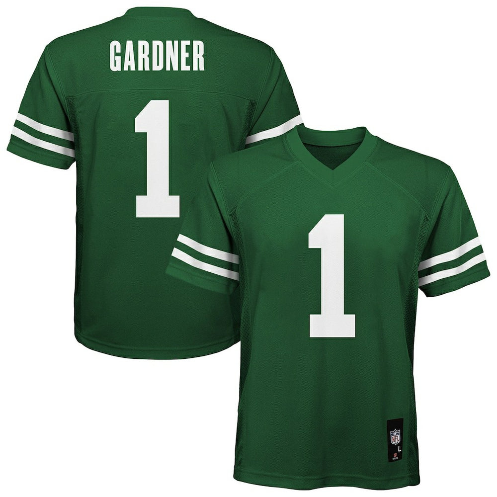 NFL New York Jets Ahmad Sauce Gardner Youth Replica Player Jersey