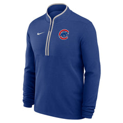 Chicago Cubs Dri-FIT Victory Half-Zip Pullover - Royal | Nike