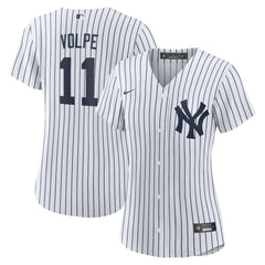 Anthony Volpe New York Yankees Women's Home Replica Player Jersey - White | Nike