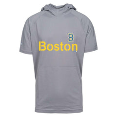 Boston Red Sox Levelwear City Connect Phase Core Hoodie T-Shirt - Gray