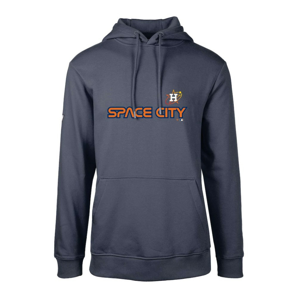 Houston Astros Levelwear City Connect Podium Core Logo Pullover Hoodie - Navy