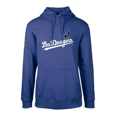 Los Angeles Dodgers Levelwear City Connect Podium Core Logo Pullover Hoodie - Royal