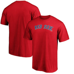 Boston Red Sox Official Team Wordmark T-Shirt - Red