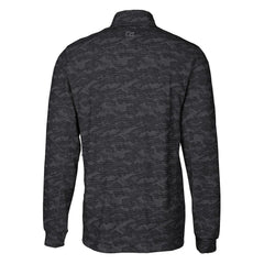NFL Kansas City Chiefs Cutter & Buck Helmet Traverse Camo Print Stretch Quarter-Zip Pullover Top