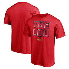 St. Louis Cardinals Hometown Collection The LOU T-Shirt - Red