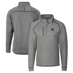 NFL Baltimore Ravens Cutter & Buck Helmet Mainsail Sweater-Knit Half-Zip Pullover Jacket