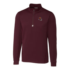 NFL Washington Commanders Cutter & Buck Helmet Traverse Stretch Quarter-Zip Pullover Top
