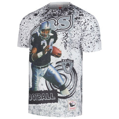NFL Las Vegas Raiders Bo Jackson Retired Player Name & Number Burst T-Shirt