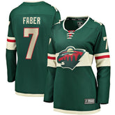 Brock Faber Minnesota Wild Fanatics Women's Home Breakaway Player Jersey