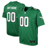 NFL Philadelphia Eagles Youth Alternate Custom Game Jersey