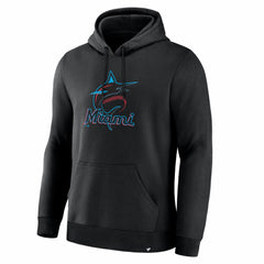 Miami Marlins Primary Logo Legacy Hoodie - Black