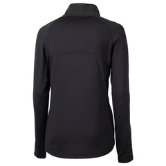 NFL Washington Commanders Cutter & Buck Women's Helmet Logo Adapt Eco Knit Stretch Recycled Half-Zip Pullover Top