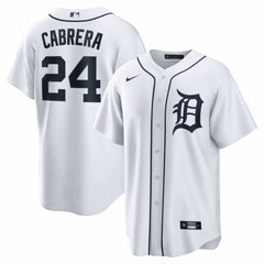 Miguel Cabrera Detroit Tigers Home Retired Player Replica Jersey - White | Nike