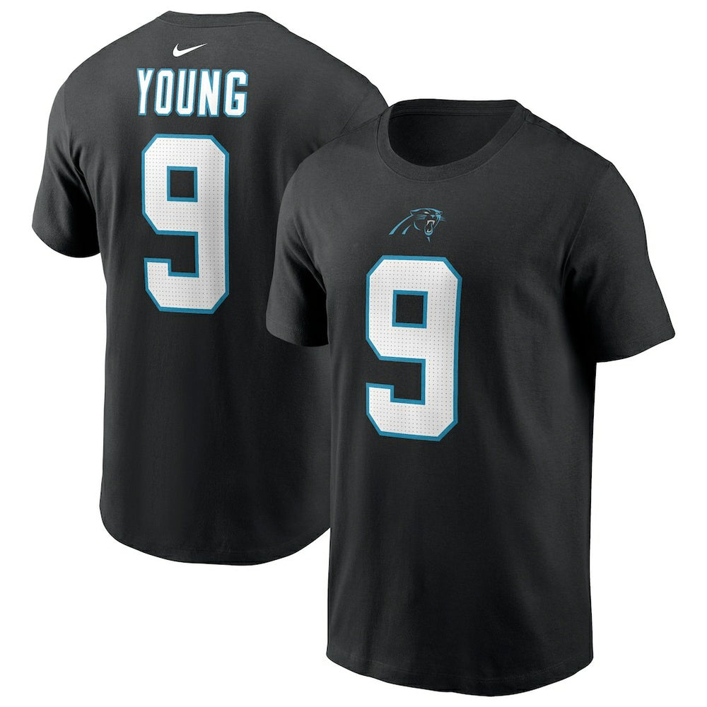 NFL Carolina Panthers Bryce Young Player Name & Number T-Shirt