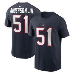 NFL Houston Texans Will Anderson Jr. Player Name & Number T-Shirt