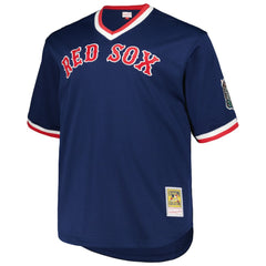 Pedro Martinez Boston Red Sox 1999 Cooperstown Collection Mesh Pullover Jersey - Navy | Mitchell & Ness