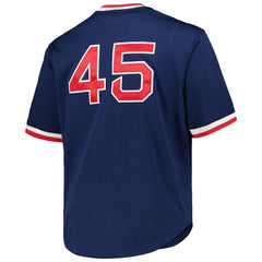 Pedro Martinez Boston Red Sox 1999 Cooperstown Collection Mesh Pullover Jersey - Navy | Mitchell & Ness