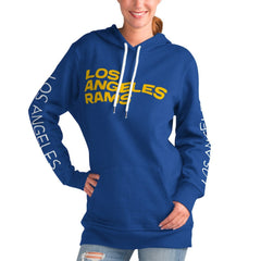 NFL Los Angeles Rams G-III 4Her by Carl Banks Women's Extra Inning Pullover Hoodie