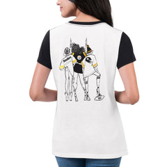 NFL Pittsburgh Steelers G-III 4Her by Carl Banks Women's Fashion Illustration T-Shirt