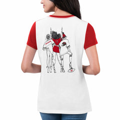 NFL Tampa Bay Buccaneers G-III 4Her by Carl Banks Women's Fashion Illustration T-Shirt