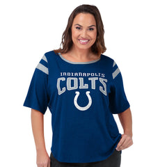 NFL Indianapolis Colts G-III 4Her by Carl Banks Women's Plus Size Linebacker T-Shirt