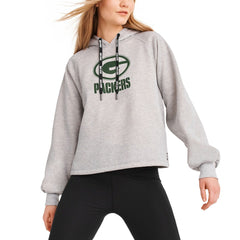 NFL Green Bay Packers DKNY Sport Women's Debbie Dolman Raglan Pullover Hoodie
