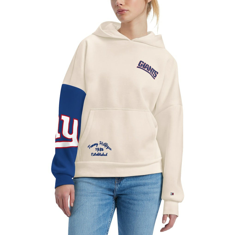 NFL New York Giants Tommy Hilfiger Women's Harriet Pullover Hoodie