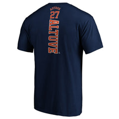 Jose Altuve Houston Astros Playmaker Name & Number T-Shirt - Navy