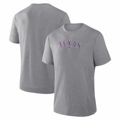 Texas Rangers Play Tribute Tri-Blend T-Shirt - Heather Gray