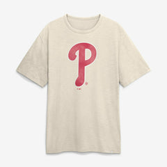 Philadelphia Phillies Stadium Slub T-Shirt - Cream