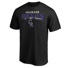 Colorado Rockies Team Adrenaline T-Shirt - Black