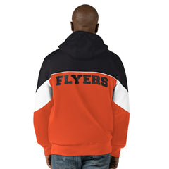 Philadelphia Flyers Starter Power Forward Full-Zip Hoodie