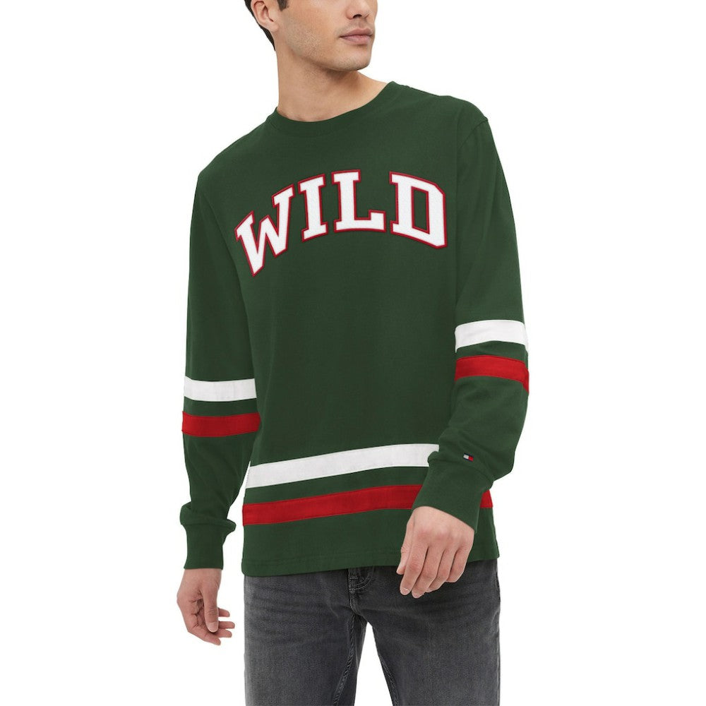 Minnesota Wild Tommy Hilfiger Nolan Long Sleeve T-Shirt