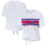 Washington Capitals WEAR by Erin Andrews Women's Front Knot T-Shirt