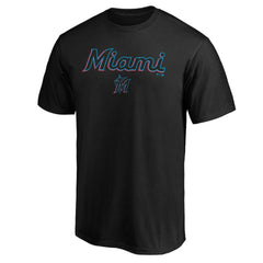 Miami Marlins Series Sweep T-Shirt - Black