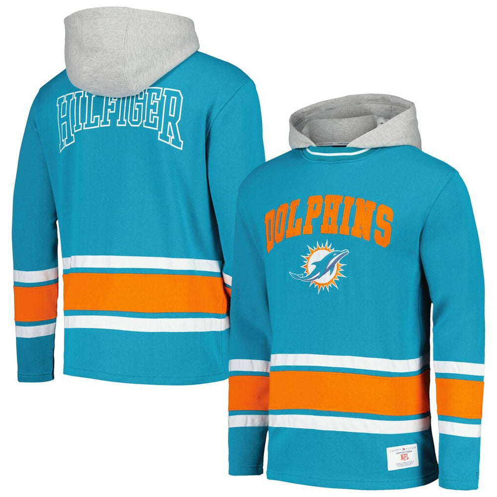 NFL Miami Dolphins Tommy Hilfiger Ivan Fashion Pullover Hoodie