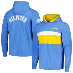 NFL Los Angeles Chargers Tommy Hilfiger Morgan Long Sleeve Hoodie T-Shirt