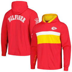 NFL Kansas City Chiefs Tommy Hilfiger Morgan Long Sleeve Hoodie T-Shirt