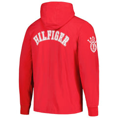 NFL Kansas City Chiefs Tommy Hilfiger Morgan Long Sleeve Hoodie T-Shirt