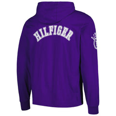 NFL Minnesota Vikings Tommy Hilfiger Morgan Long Sleeve Hoodie T-Shirt
