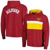 NFL Washington Commanders Tommy Hilfiger Morgan Long Sleeve Hoodie T-Shirt