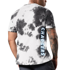NFL Los Angeles Chargers MSX by Michael Strahan Freestyle Tie-Dye T-Shirt