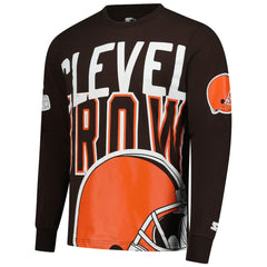 NFL Cleveland Browns Starter Clutch Hit Long Sleeve T-Shirt