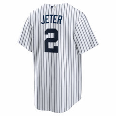 Derek Jeter New York Yankees Home Retired Player Replica Jersey - White | Nike
