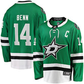 Jamie Benn Dallas Stars Fanatics Captain Patch Home Breakaway Jersey