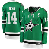 Jamie Benn Dallas Stars Fanatics Women's Captain Patch Home Breakaway Player Jersey
