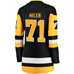 Evgeni Malkin Pittsburgh Penguins Fanatics Women's Home Breakaway Player Jersey