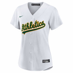 Jeff McNeil Athletics Women's Home Replica Jersey - White | Nike
